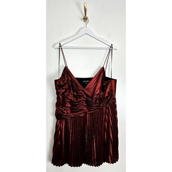 RETROFETE Lumi Dress in Red Size XX-Large - Picture 3 of 8